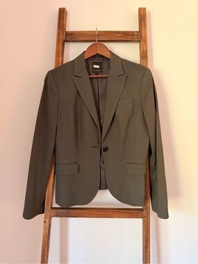 The Limited Womens Single-Button Blazer